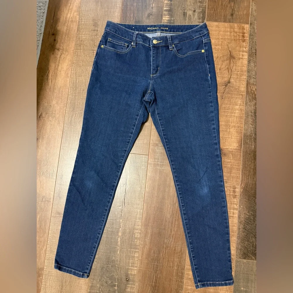 Michael‎ Kors Deep Blue Ankle Jeans